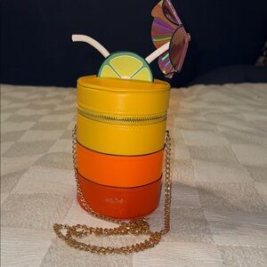 Aldo Citrus-Inspired Yellow and Orange Bag